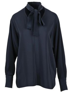 Max Mara Overhemden ,Blauw ,Caco Blouse