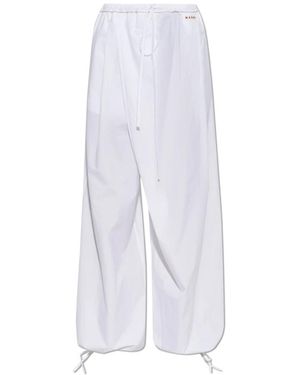 Marni Wide Trousers - Blanco