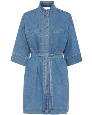 My Essential Wardrobe Shirt Dresses - Blu