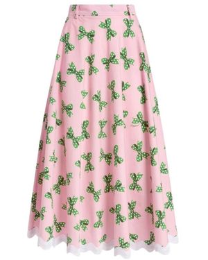 Moschino Rok Van Katoenpopeline Met Print - Roze