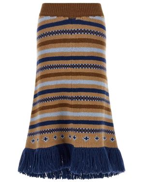 Alanui Midi Skirts - Azul