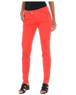 Met Skinny Jeans - Rojo