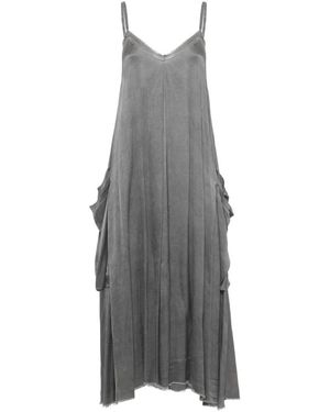SANCTAMUERTE Midi Dresses - Grey