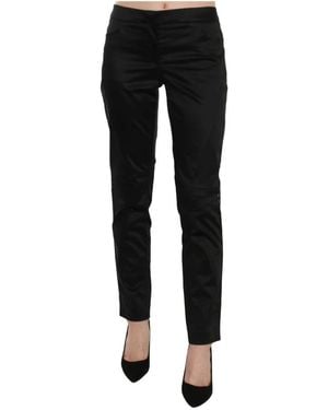 Exte Slim-Fit Trousers - Negro