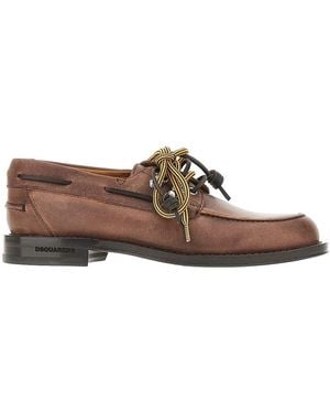 DSquared² Sailor Shoes - Marron