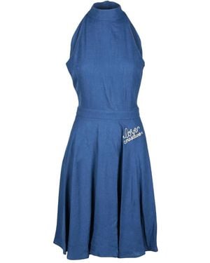 Love Moschino Short Dresses - Blue