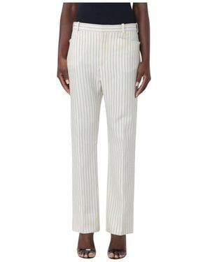 Tom Ford Straight Pants - White