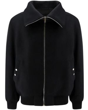 Rick Owens Jassen ,Zwart ,Wol Dracuflight Bomberjack