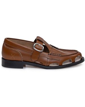 COLLEGE Schoenen ,Bruin ,Mocassini Schoenen