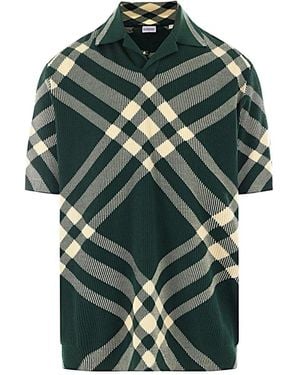 Burberry Polo Shirts - Green