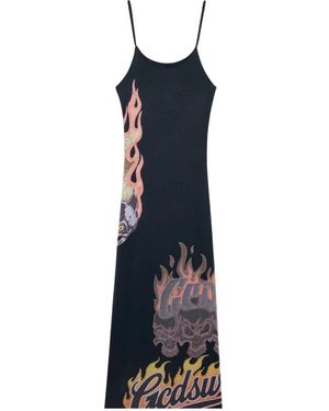 Gcds Midi Dresses - Bleu