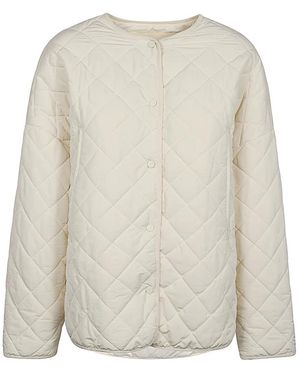Sandbeige Winter Jackets - Bianco