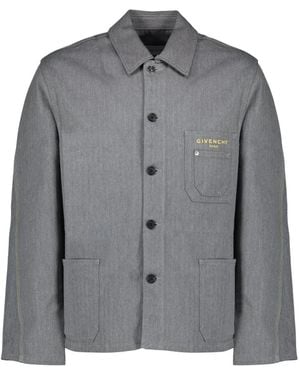 Givenchy Denim Jackets - Grey