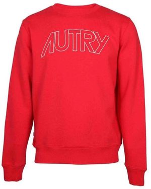 Autry Cotton Sweatshirt - Rot
