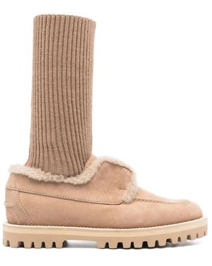 Le Silla Winter Boots - Natural
