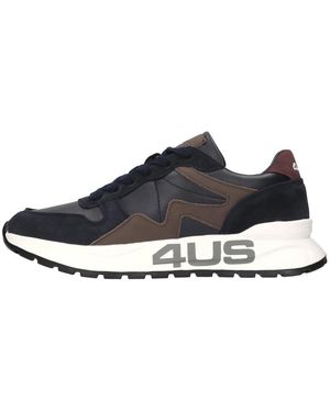 Cesare Paciotti Schoenen ,Veelkleurig ,Leer 4Us-4-A Sneaker - Blauw
