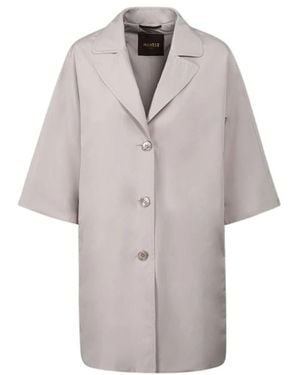 Moorer Single-Breasted Coats - Gris
