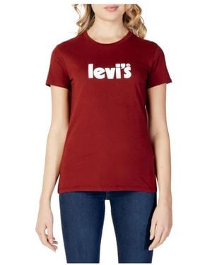 Levi's T-Shirts - Red