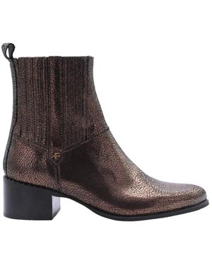 Floris Van Bommel Heeled Boots - Marrone
