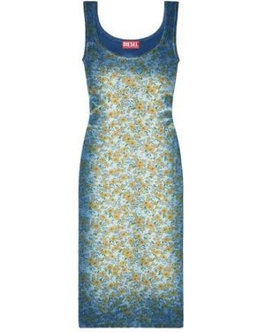 DIESEL Midi Dresses - Azul