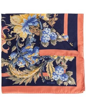 Etro Silky Scarves - Blu