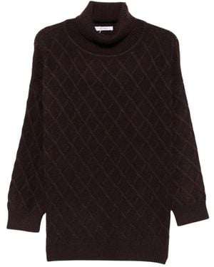 Max Mara Bambola Maglia-Canottiera Top - Zwart