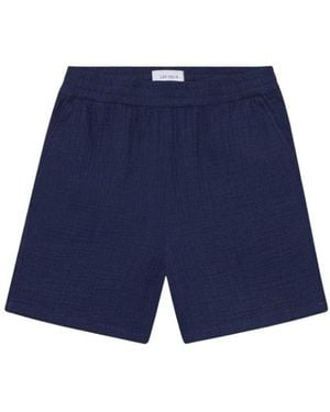 Les Deux Casual Shorts - Blauw