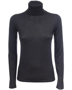 Le Tricot Perugia Turtlenecks - Blue