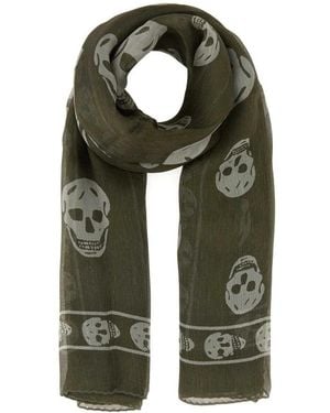 McQueen Silk Scarves - Green