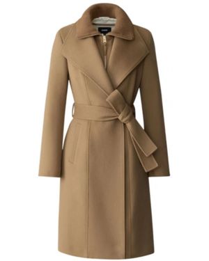 Mackage Jassen ,Wol Norita Belted Coat - Naturel