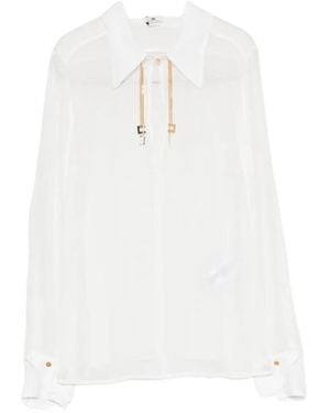 Elisabetta Franchi Shirts - White