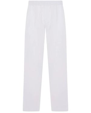 Fedeli Straight Pants - White