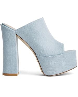 Stuart Weitzman Heeled Mules - Blue