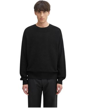 Visvim Seidenpullover Jumbo Sb Strick - Schwarz