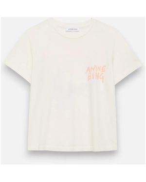 Anine Bing T-Shirts - Blanco