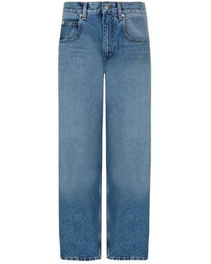 Isabel Marant Jeans ,Blauw ,Katoen Straight-Leg Jeans