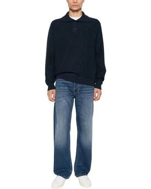 Calvin Klein Round-Neck Knitwear - Azul