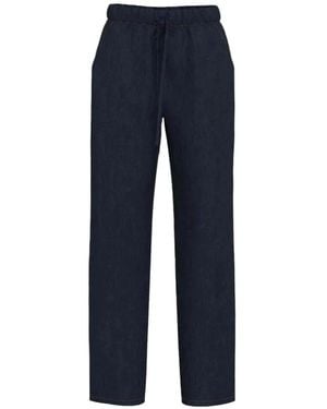 Marella Straight Pants - Blue