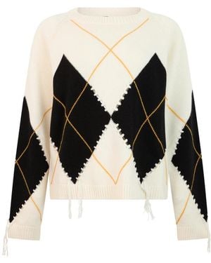 Pinko Round-Neck Knitwear - Black