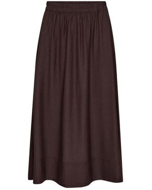 co'couture Midi Skirts - Brown