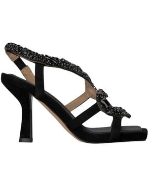 Alma En Pena. High Heel Sandals - Black