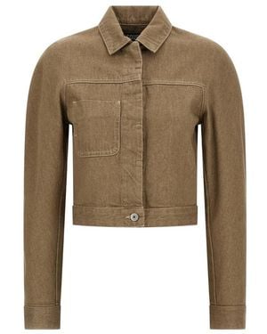 Jacquemus Denim Jackets - Green