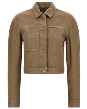 Jacquemus Denim Jackets - Green