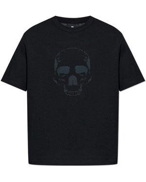 Paul Smith T-Shirt Mit Druck - Schwarz
