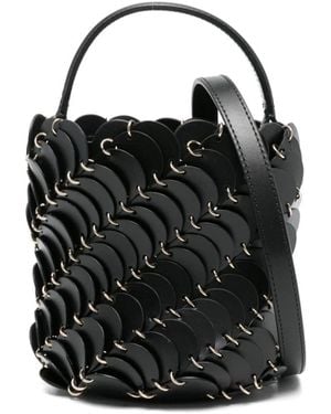 Rabanne Paco Mini Bucket Bag - Schwarz