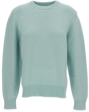 Barrie Round-Neck Knitwear - Vert