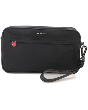 Kiton Messenger Bags - Nero