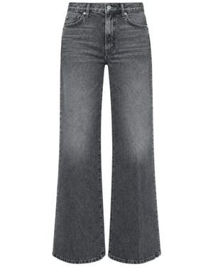Mother The Hustler Roller Sneak Jeans - Grijs