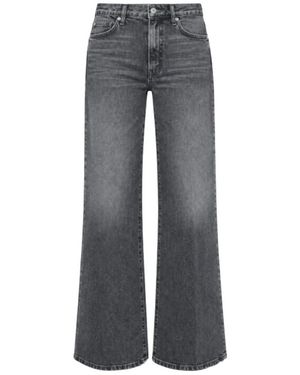 Mother Wide Jeans - Gris