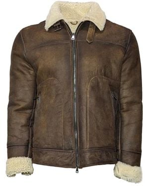 L.B.M. 1911 Faux Fur & Shearling Jackets - Green